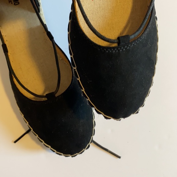 ✨BRAND NEW✨ MOSSIMO BLACK ESPADRILLE WITH ANKLE LACES - Picture 13 of 13